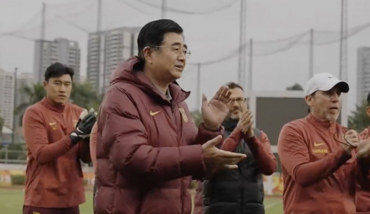  U20亞洲杯開(kāi)賽在即，足協(xié)主席宋凱探班U20國(guó)青隊(duì)