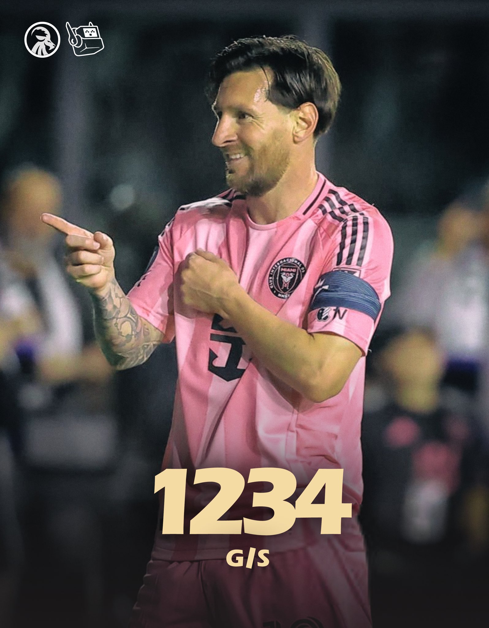  回歸即進球！37歲梅西生涯目前853球381助，參與進球數(shù)1234球！