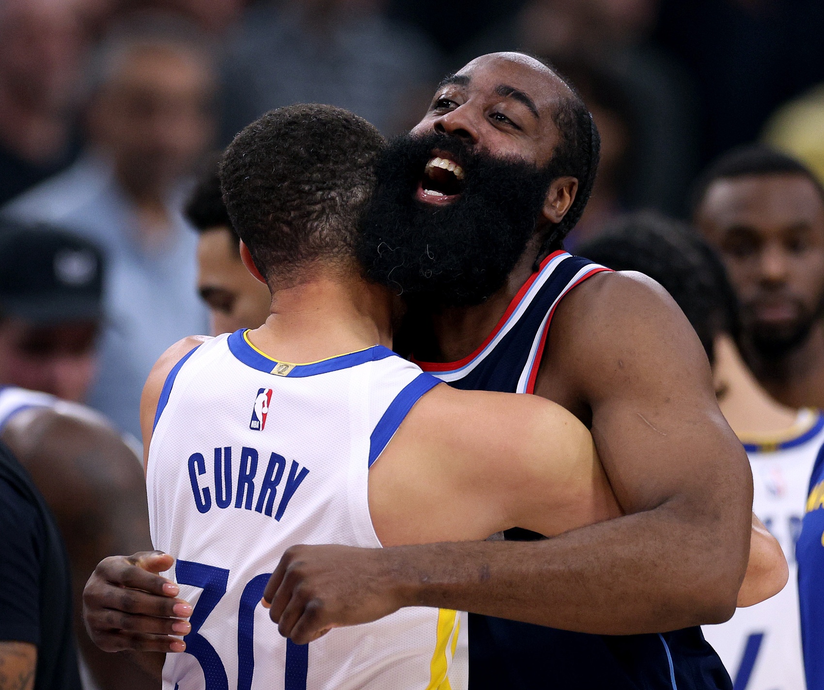  諸神黃昏！庫(kù)里哈登先后50+ NBA歷史首次兩名35歲以上球員轟50+！