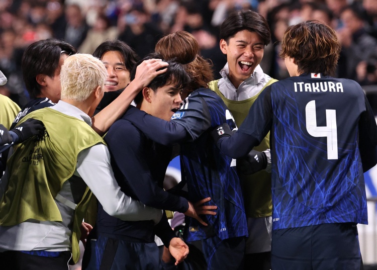  日本隊(duì)22名旅歐球員中15人來自五大聯(lián)賽，是22年3月出線時(shí)的兩倍
